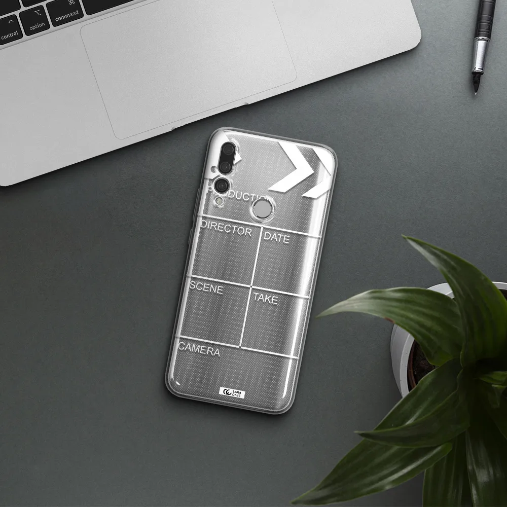 Clapperboard Huawei Y9 Prime 2019 Clear TPU Case
