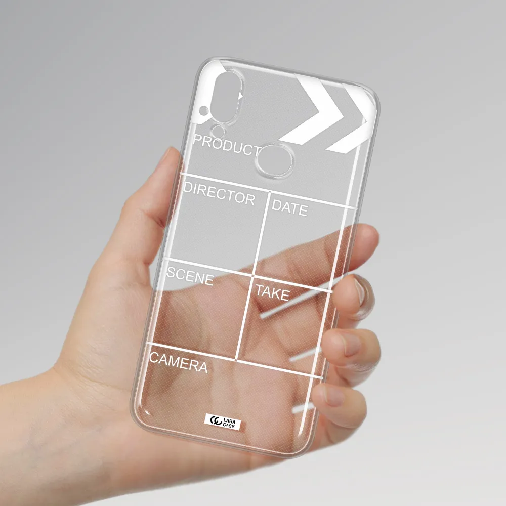 Clapperboard Samsung A10S Clear TPU Case