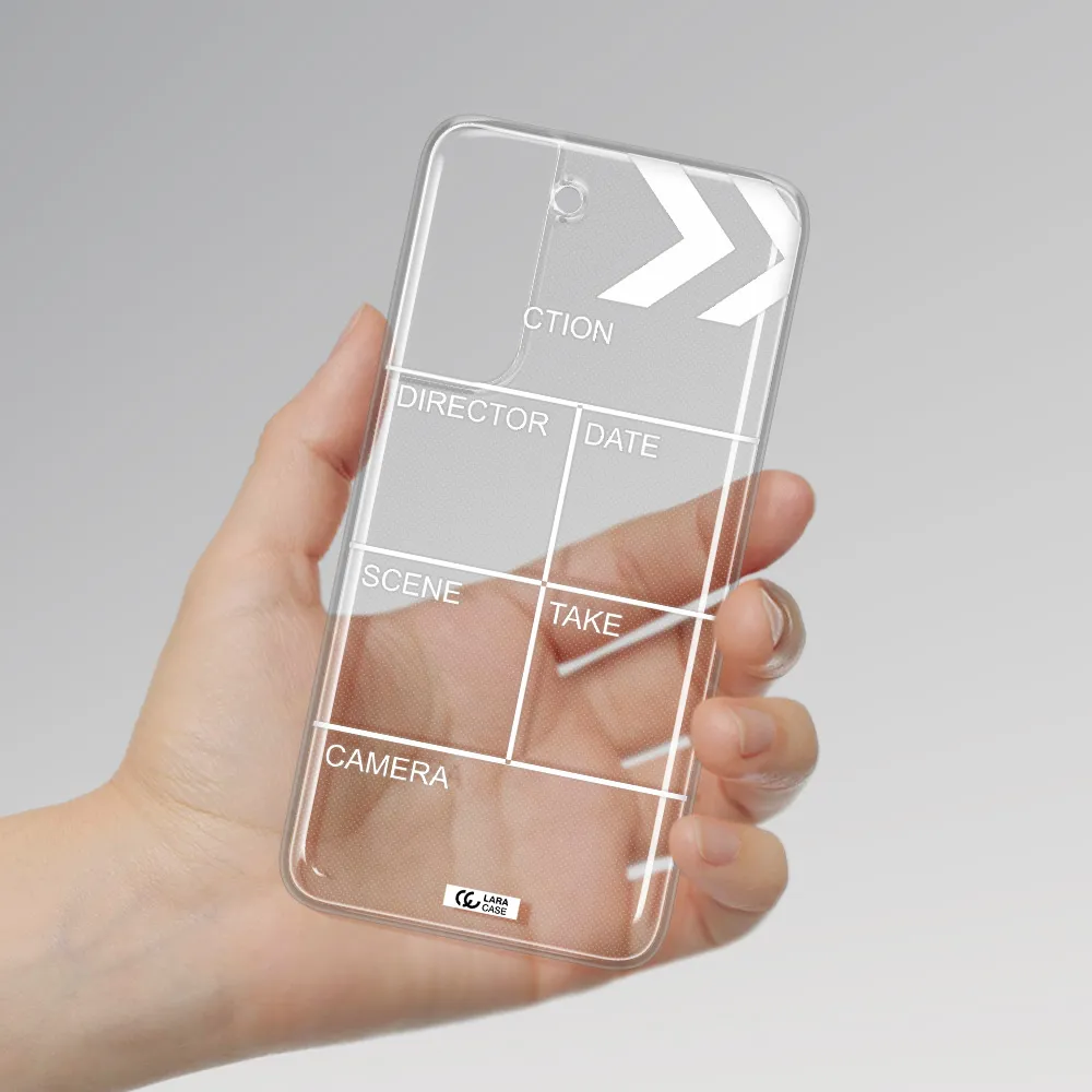 Clapperboard Samsung A21 Fe Clear TPU Case