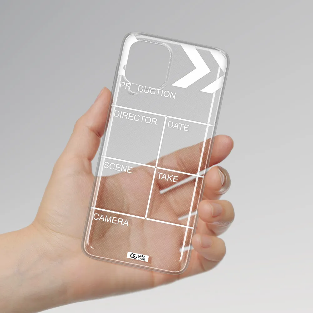 Clapperboard Samsung A22 4g Clear TPU Case
