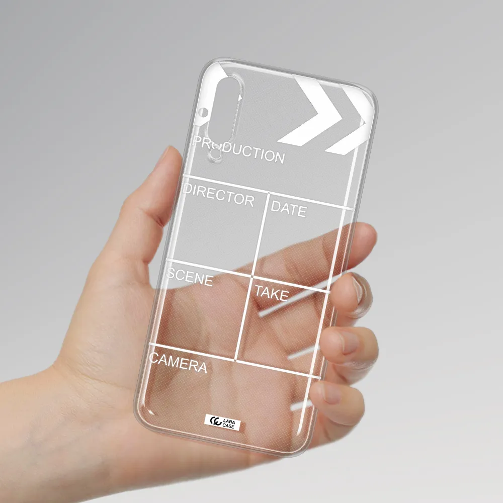 Clapperboard Samsung A30S Clear TPU Case