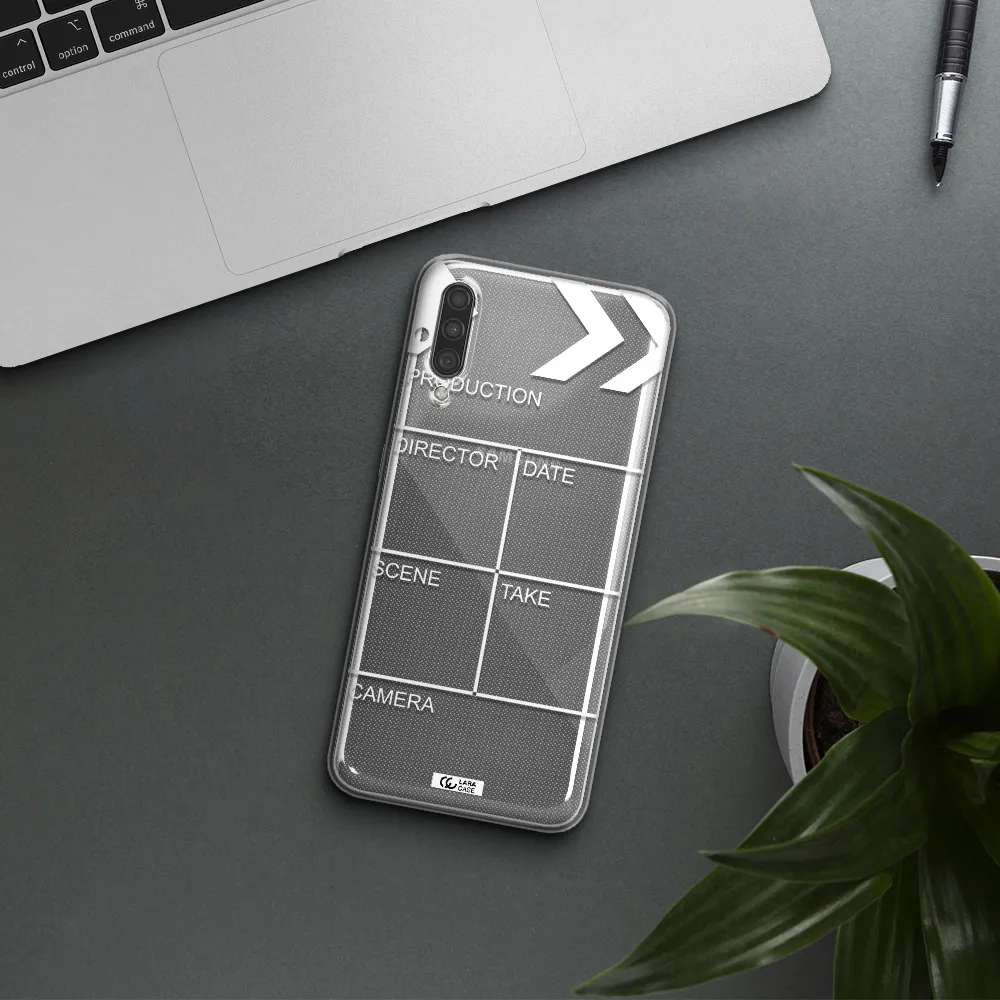 Clapperboard Samsung A30S Clear TPU Case