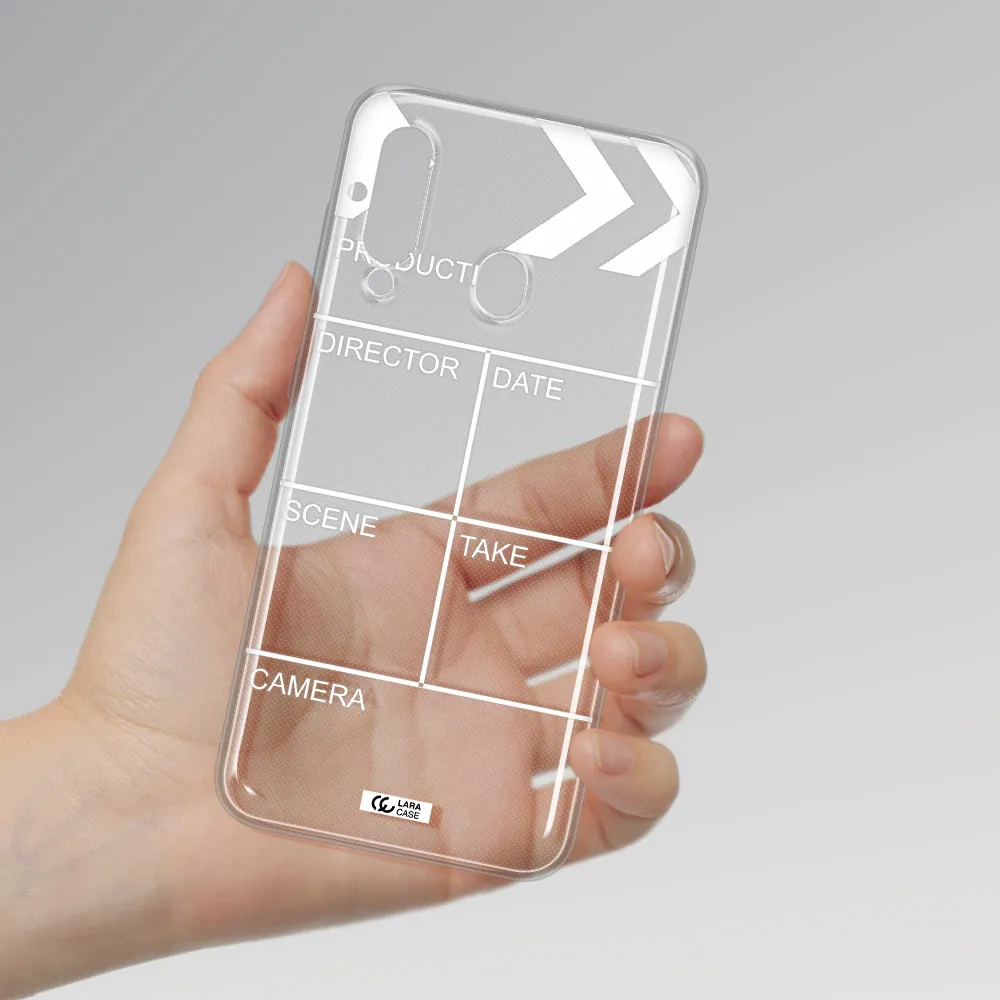 Clapperboard Samsung A60 Clear TPU Case