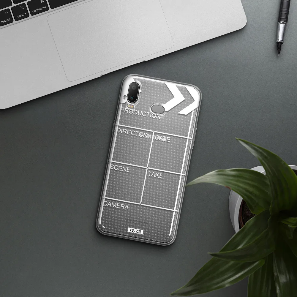 Clapperboard Samsung A6S Clear TPU Case