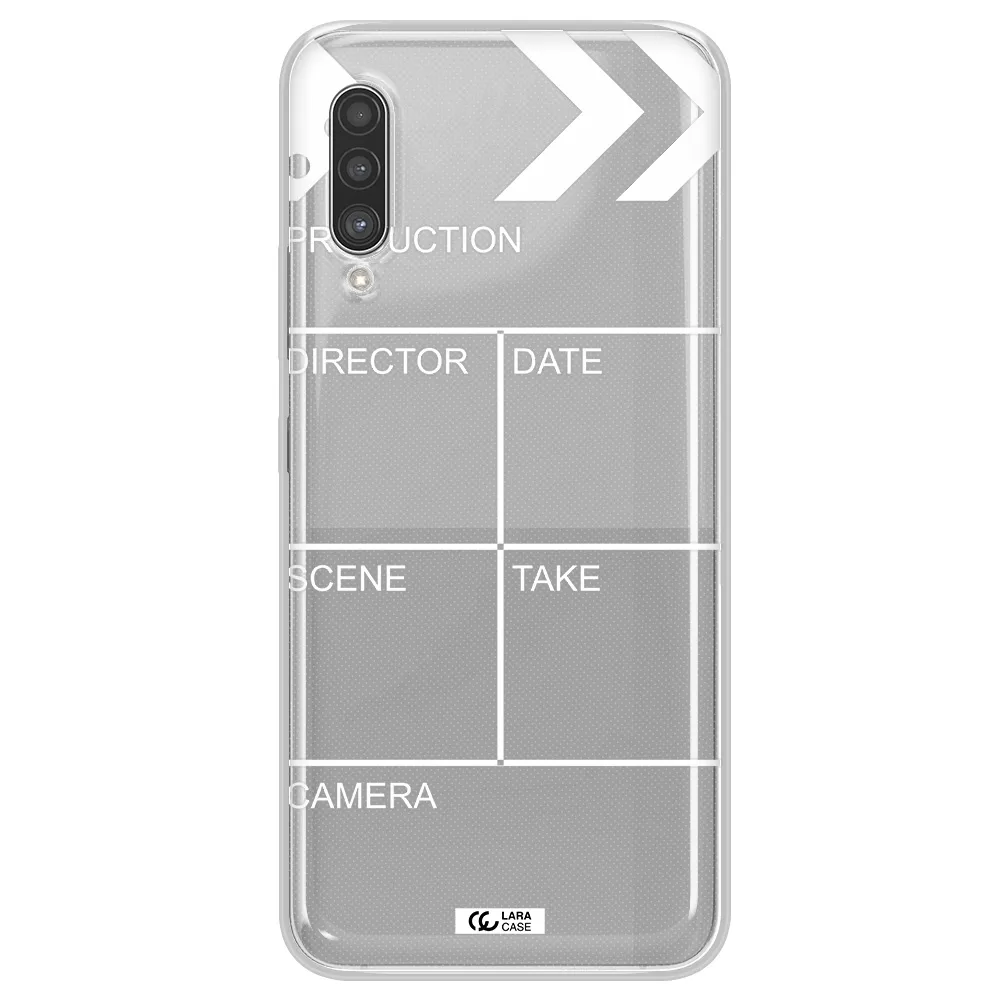 Clapperboard Samsung A90 Clear TPU Case