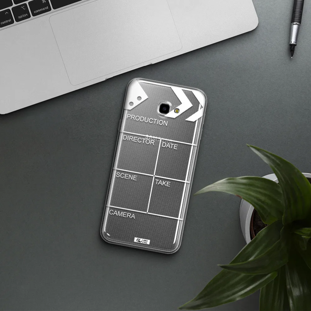 Clapperboard Samsung J4 Plus Clear TPU Case