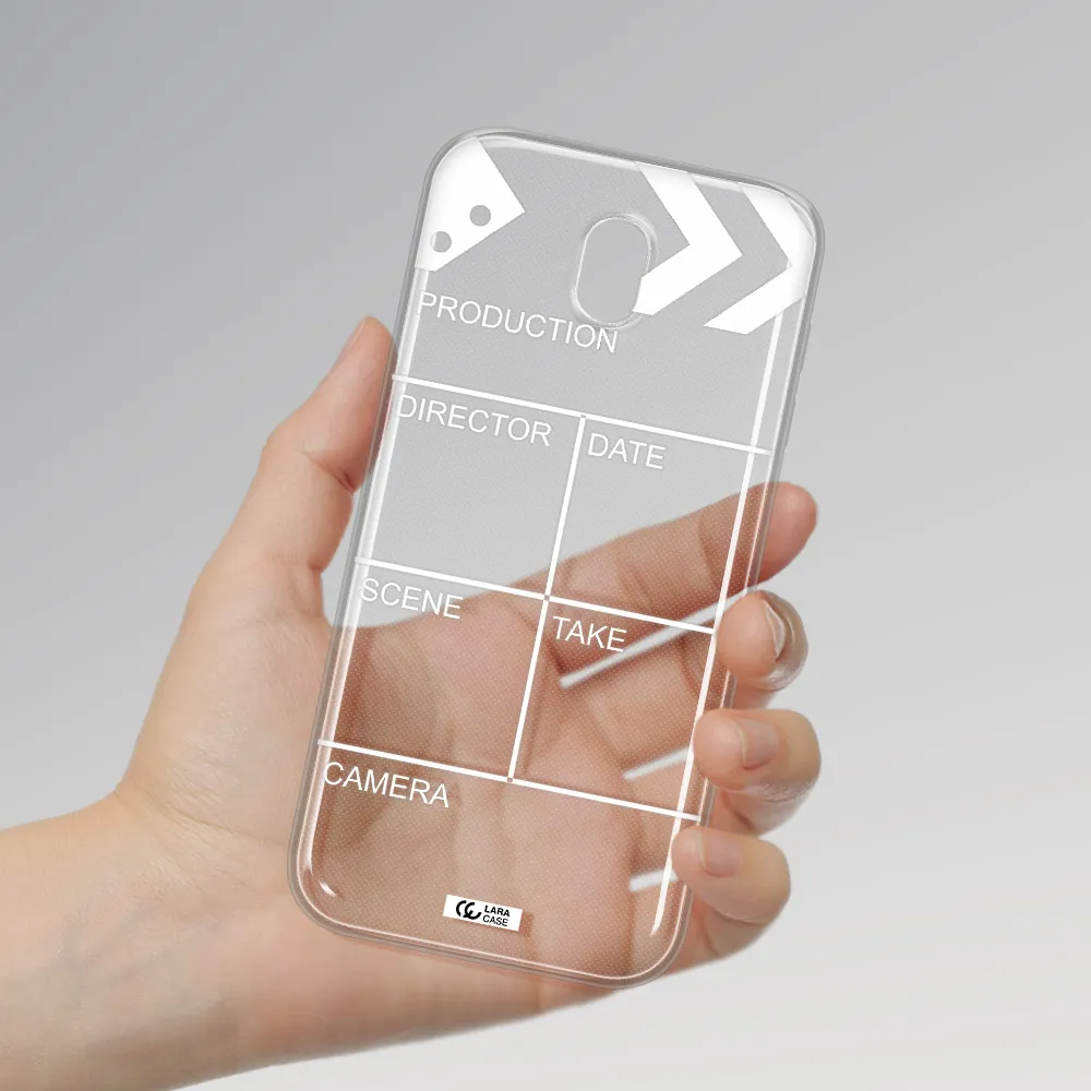 Clapperboard Samsung J5 2017 Clear TPU Case