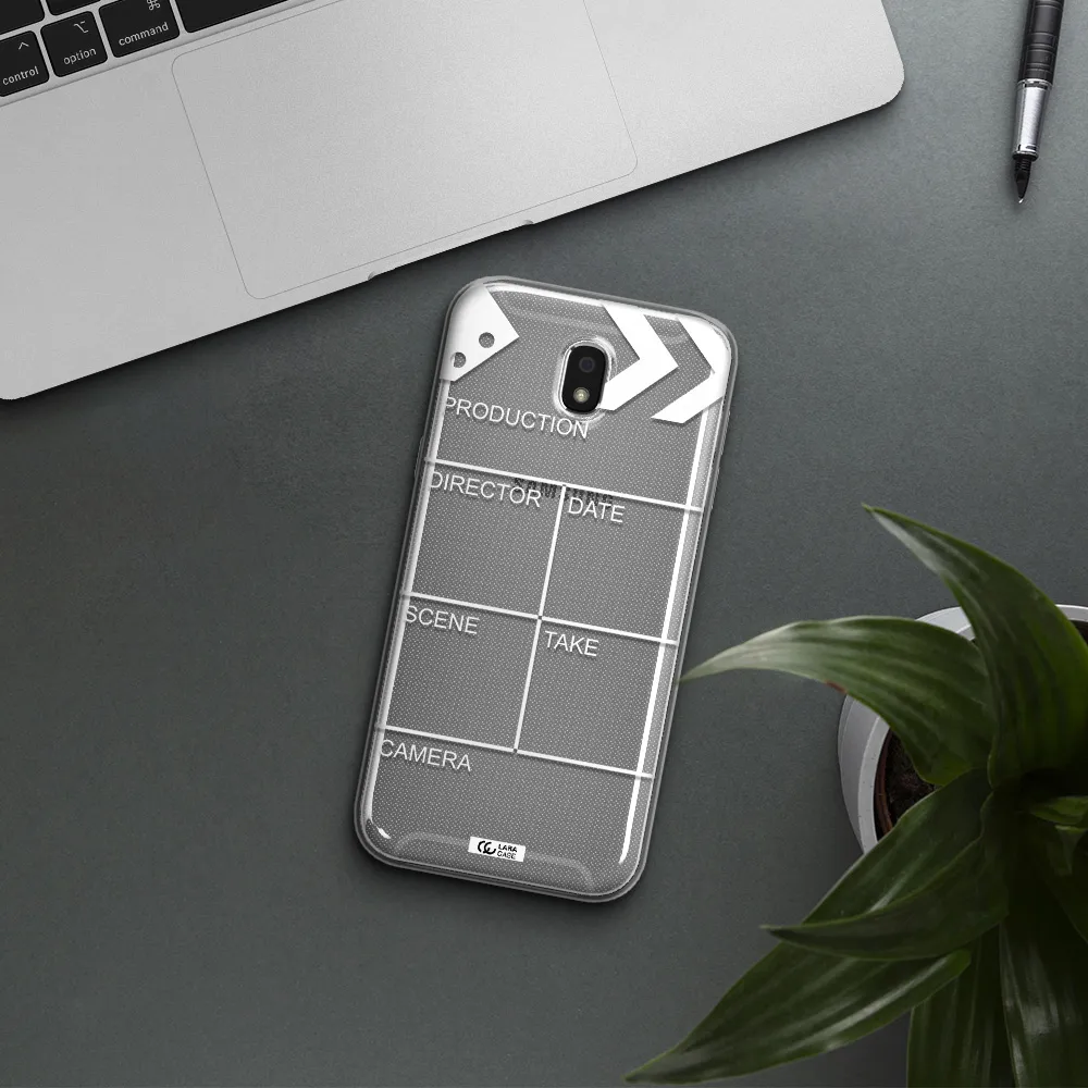 Clapperboard Samsung J5 2017 Clear TPU Case