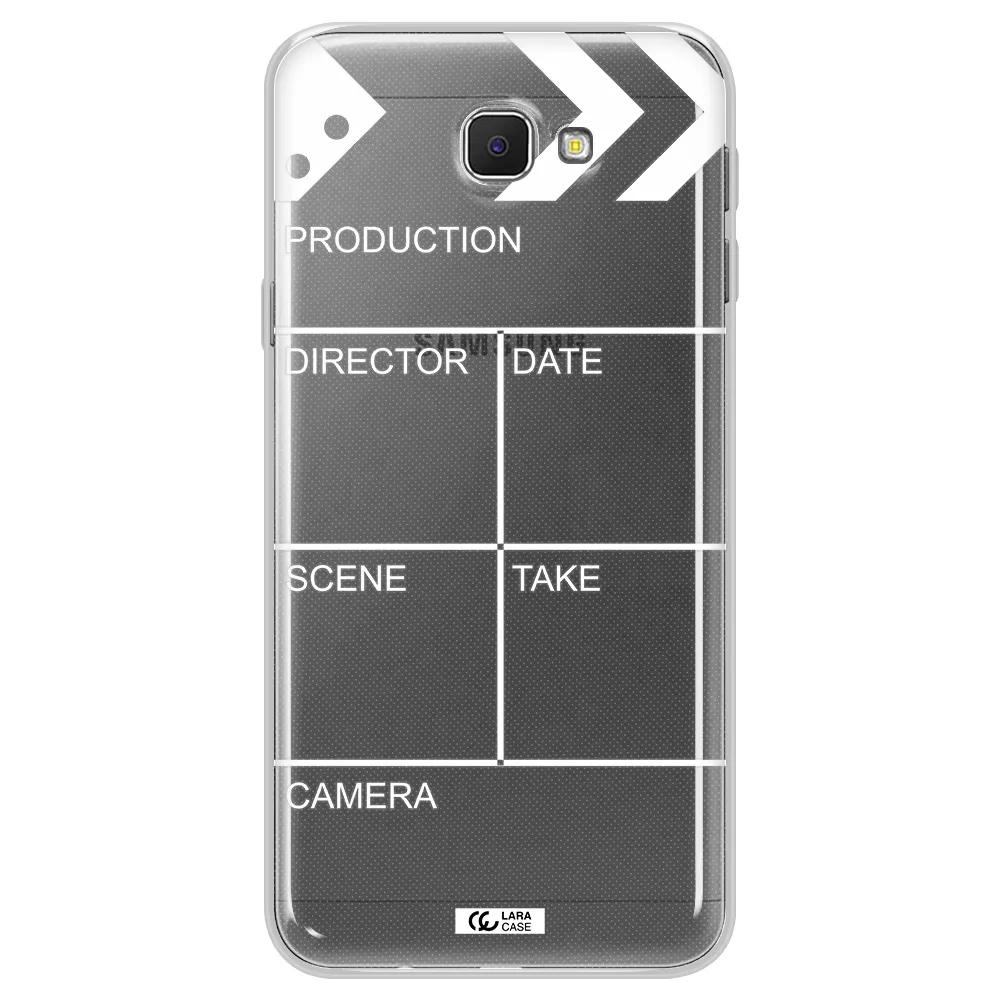 Clapperboard Samsung J5 Prime Clear TPU Case