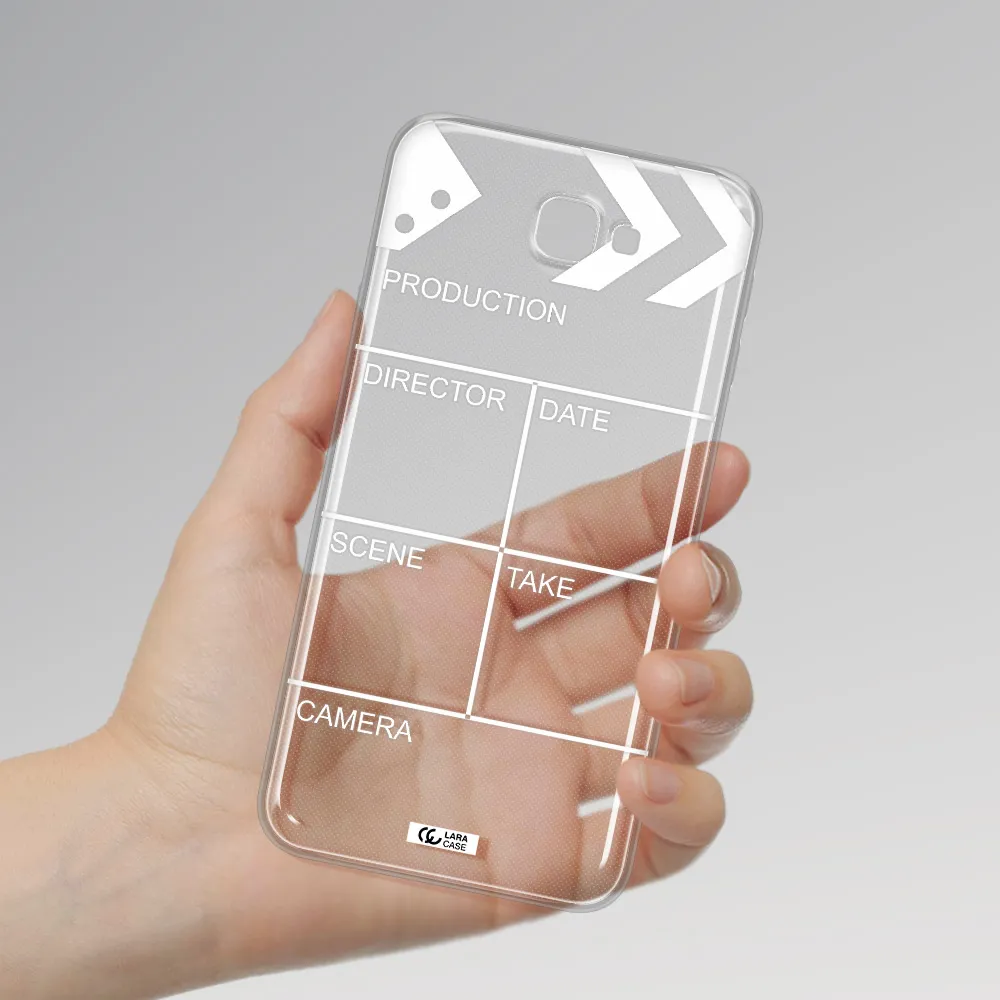 Clapperboard Samsung J7 Prim Clear TPU Case