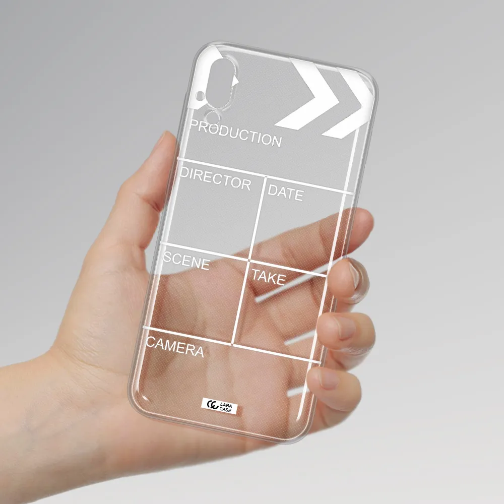 Clapperboard Samsung M10 Clear TPU Case
