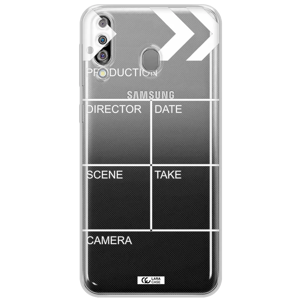 Clapperboard Samsung M30 Clear TPU Case