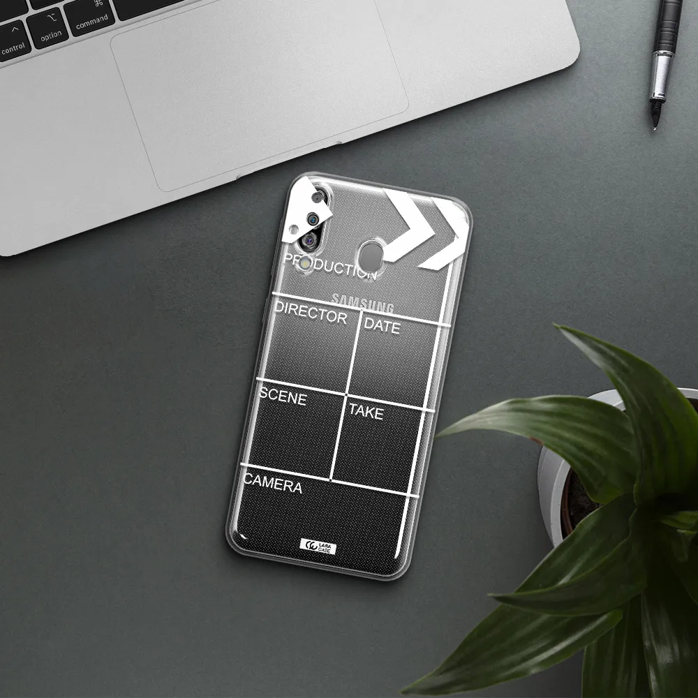 Clapperboard Samsung M30 Clear TPU Case
