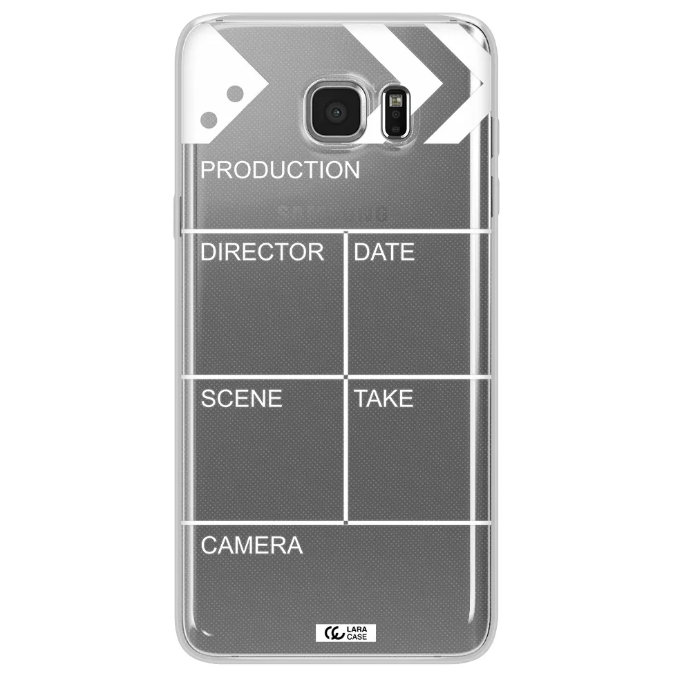 Clapperboard Samsung Note 5 Clear TPU Case