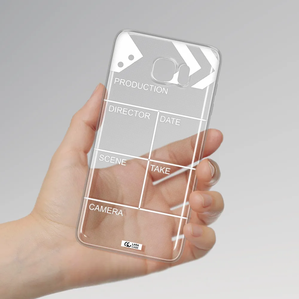 Clapperboard Samsung Note 5 Clear TPU Case