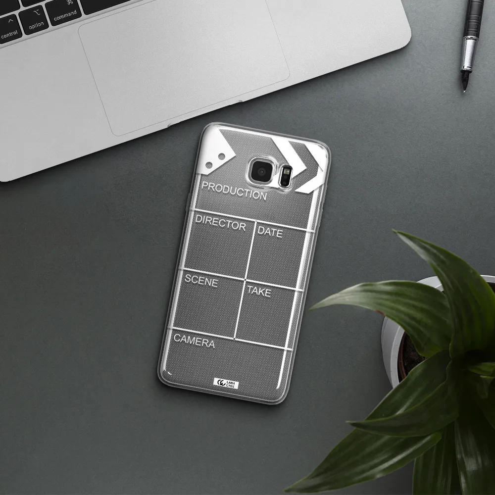 Clapperboard Samsung Note 5 Clear TPU Case