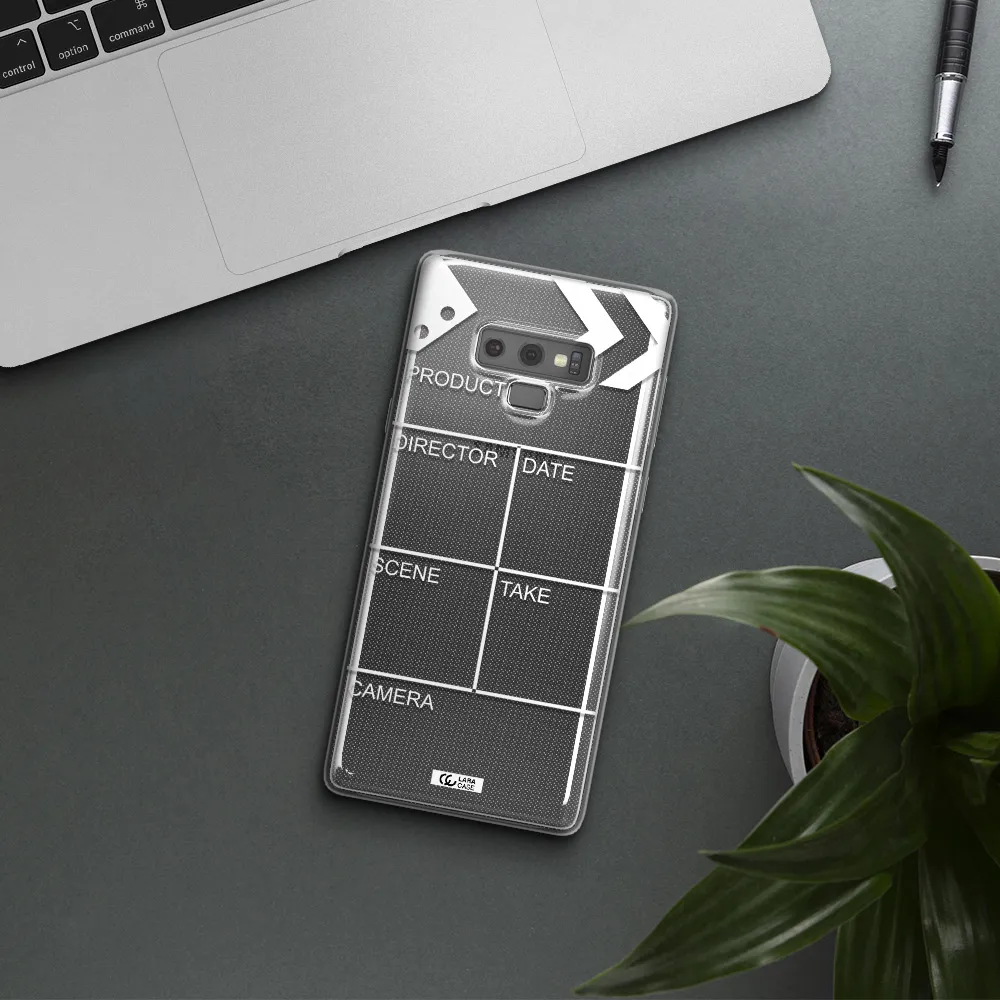Clapperboard Samsung Note 9 Clear TPU Case