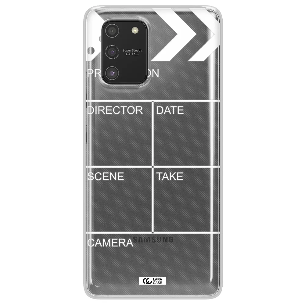 Clapperboard Samsung S10 Lite Clear TPU Case