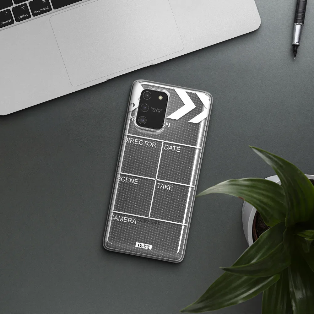Clapperboard Samsung S10 Lite Clear TPU Case