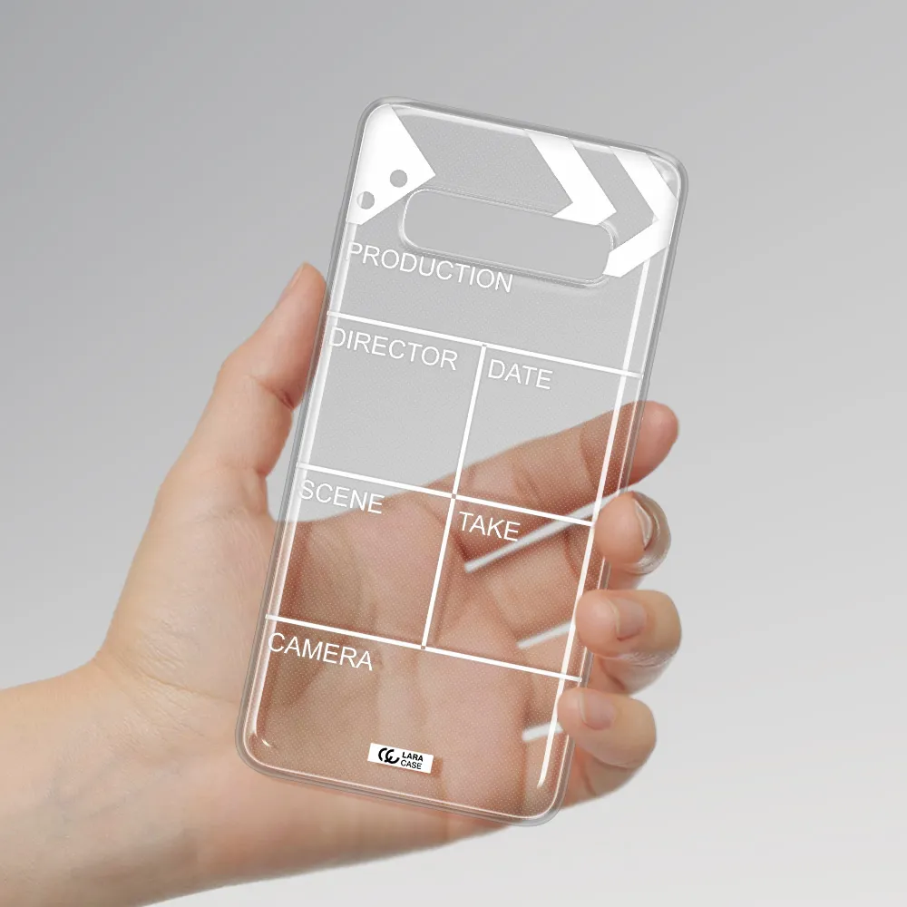 Clapperboard Samsung S10 Plus Clear TPU Case