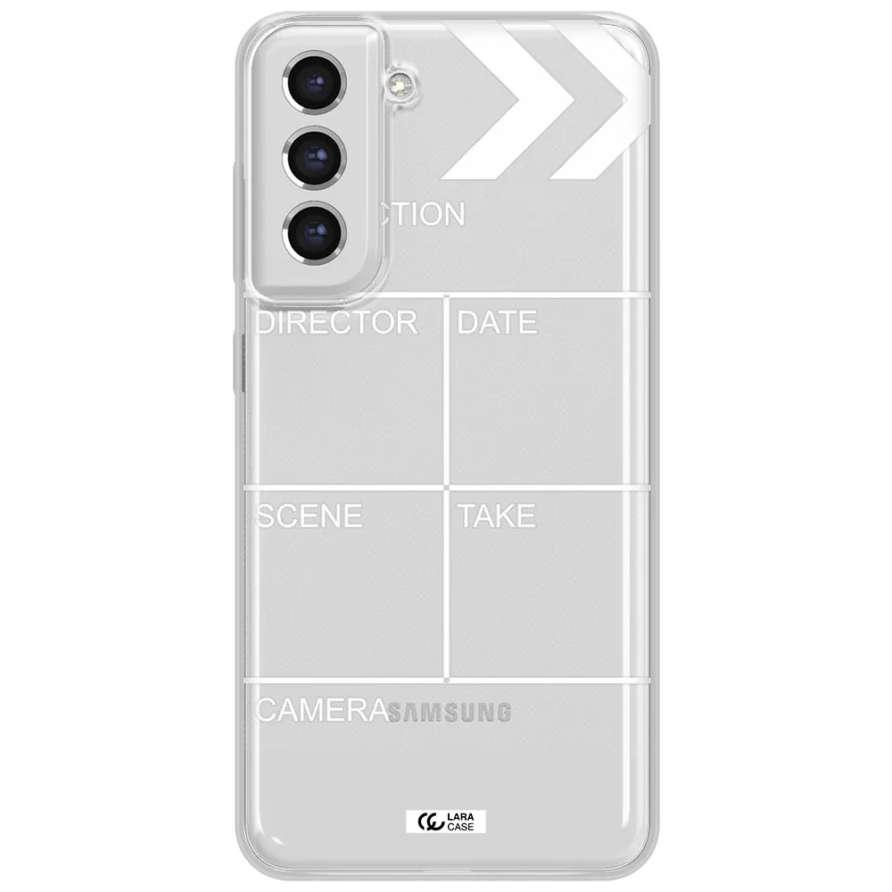 Clapperboard Samsung S21 Fe Clear Tpu Case