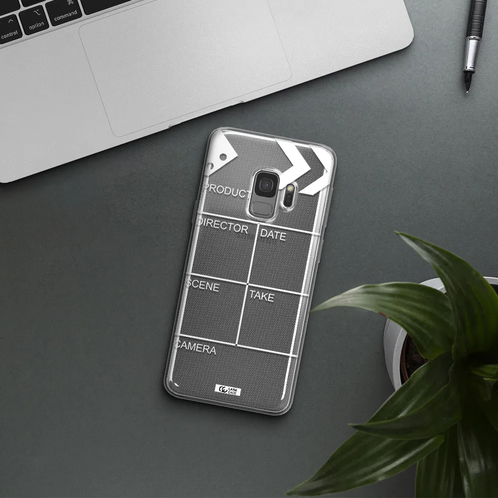 Clapperboard Samsung S9 Clear TPU Case