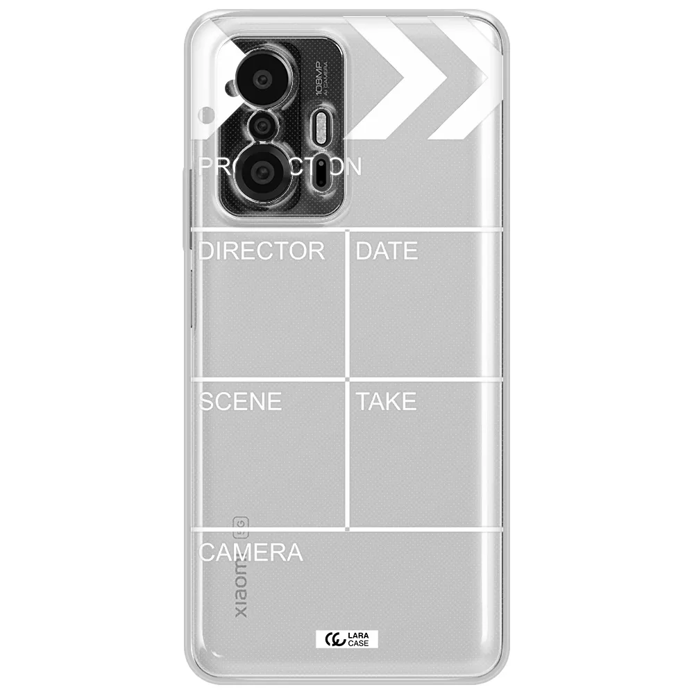 Clapperboard Xiaomi 11T Pro Clear Tpu Case