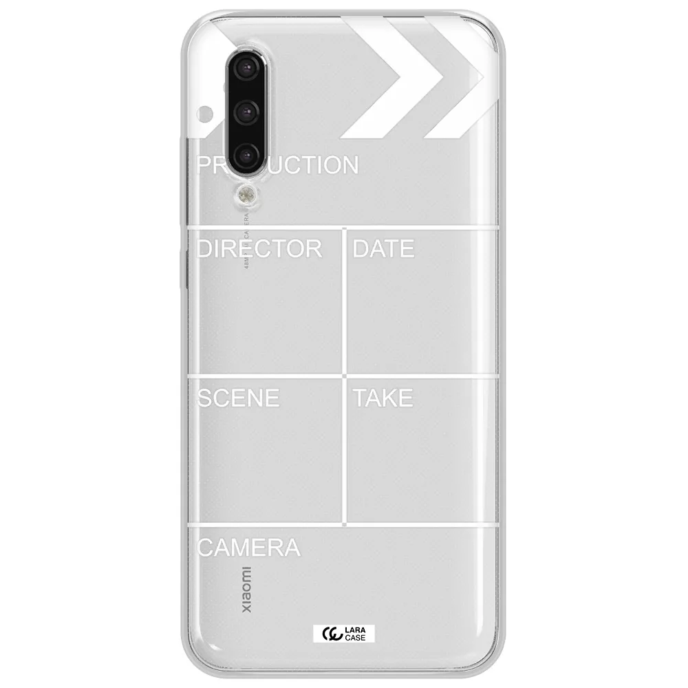Clapperboard Xiaomi Mi 9 Lite Clear Tpu Case