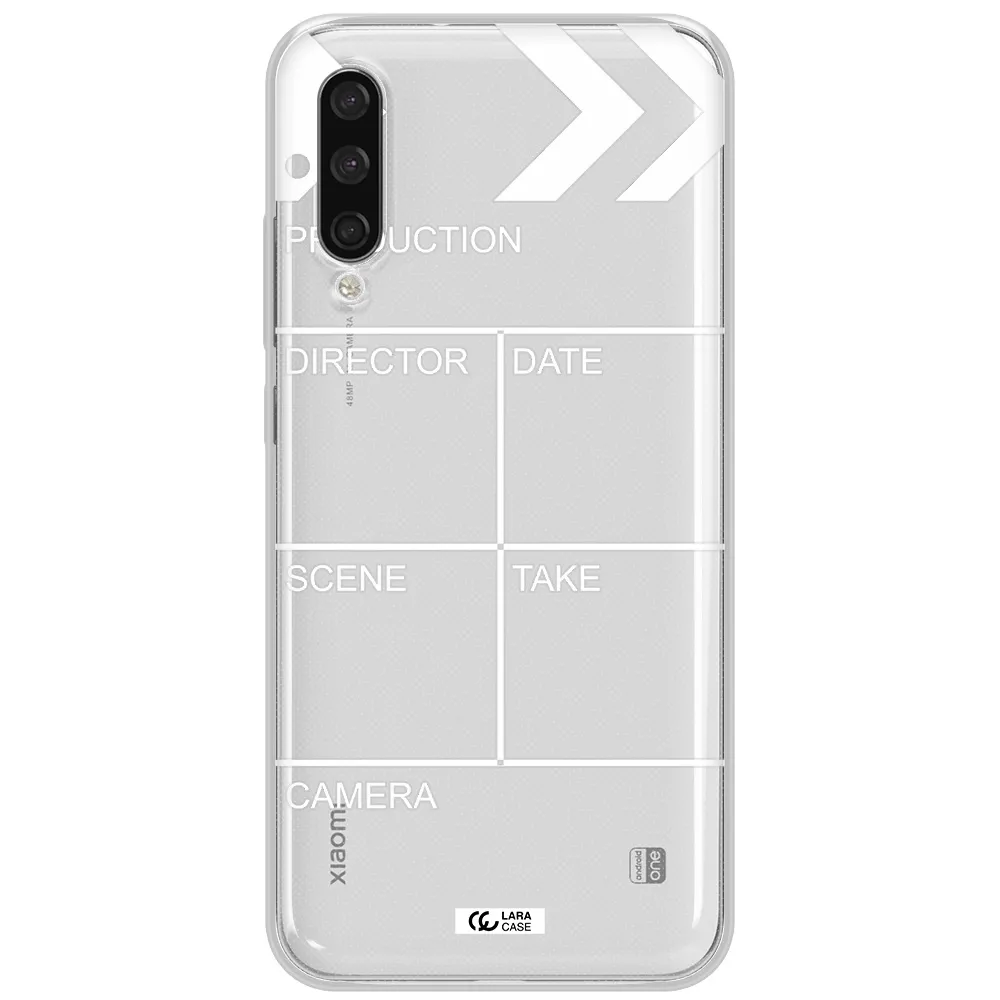 Clapperboard Xiaomi Mi A3 Clear Tpu Case