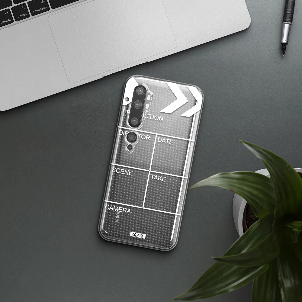 Clapperboard Xiaomi Mi Note 10 Clear TPU Case