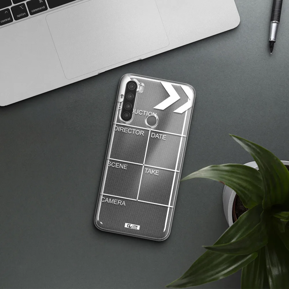 Clapperboard Xiaomi Note 8 Clear TPU Case