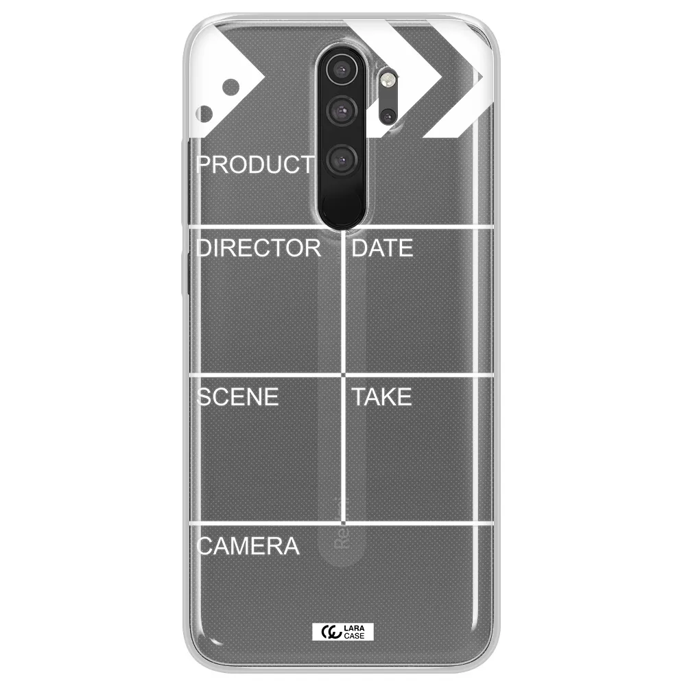Clapperboard Xiaomi Note 8 Pro Clear TPU Case