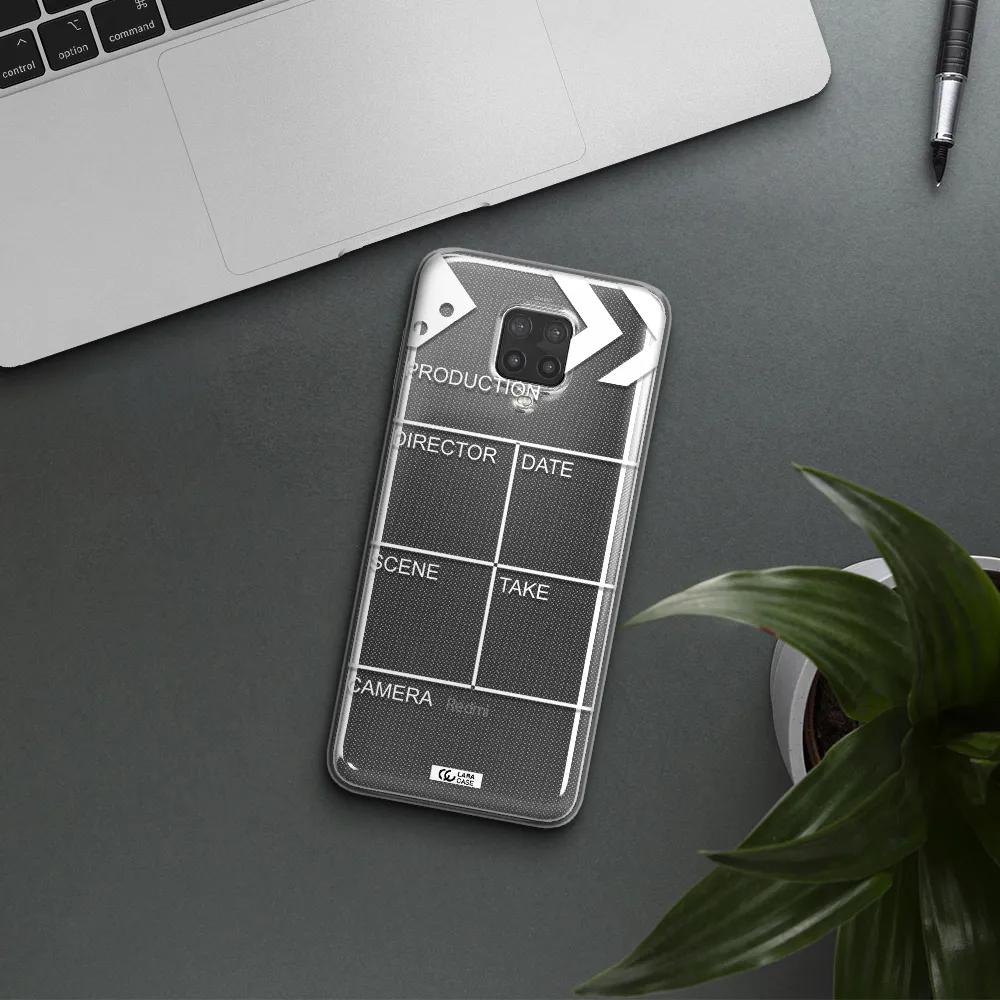 Clapperboard Xiaomi Note 9 Pro Clear TPU Case