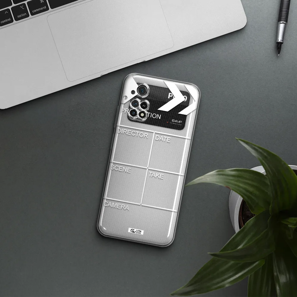 Clapperboard Xiaomi Poco M4 Pro 4G Clear Tpu Case