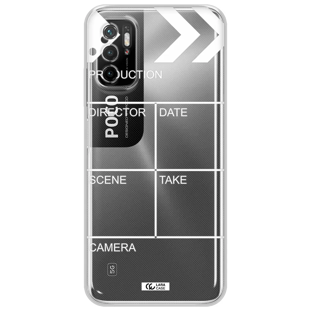 Clapperboard Xiaomi Poco M4 Pro 5G Clear Tpu Case