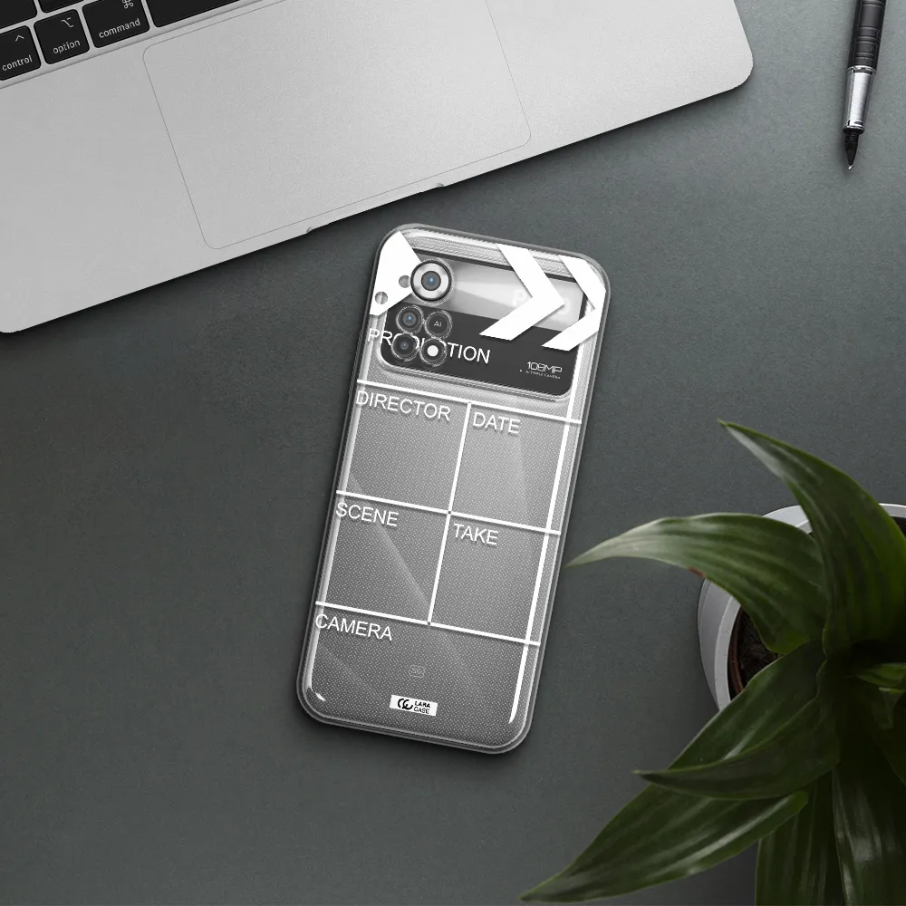 Clapperboard Xiaomi Poco X4 Pro Clear TPU Case