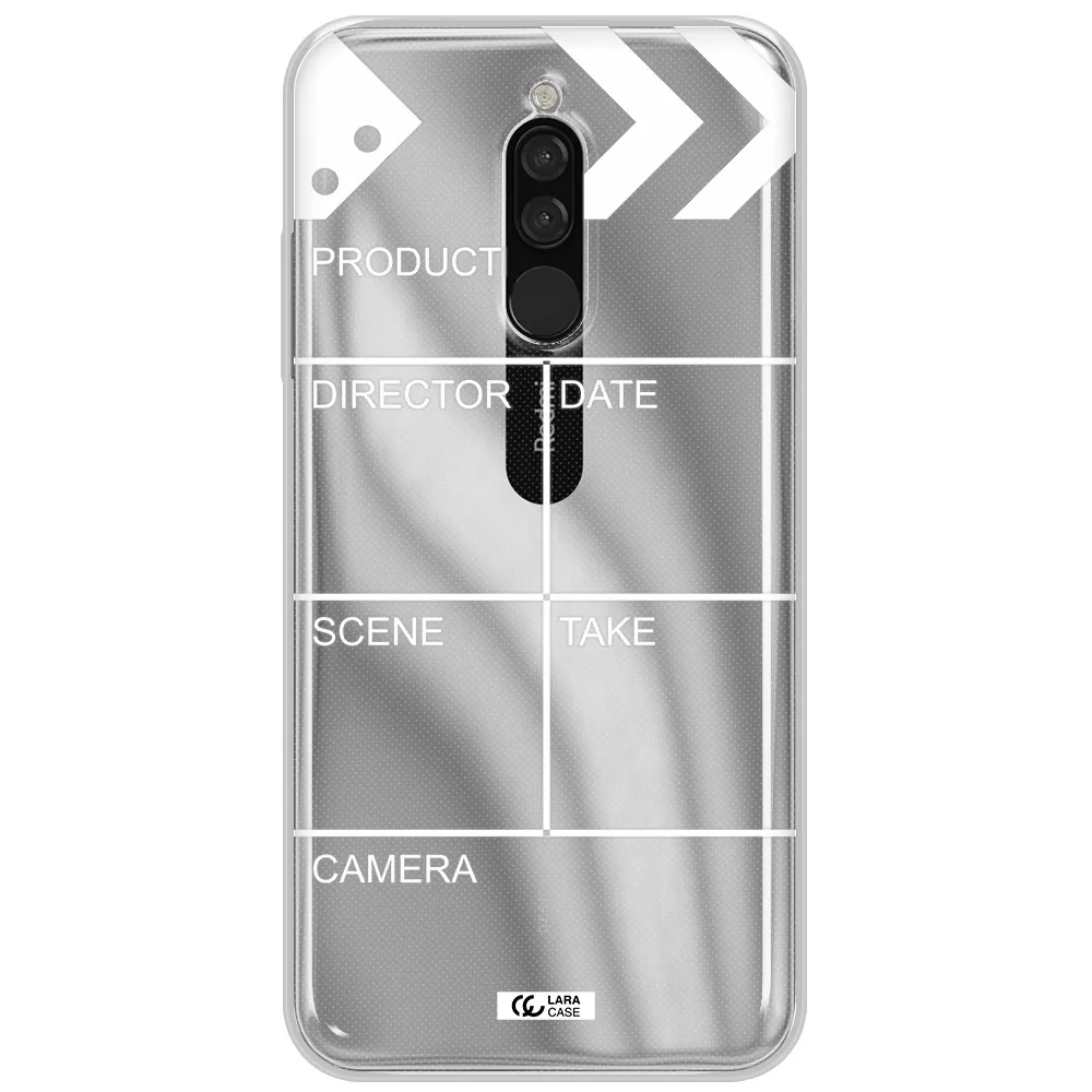 Clapperboard Xiaomi Redmi 8 Clear Tpu Case