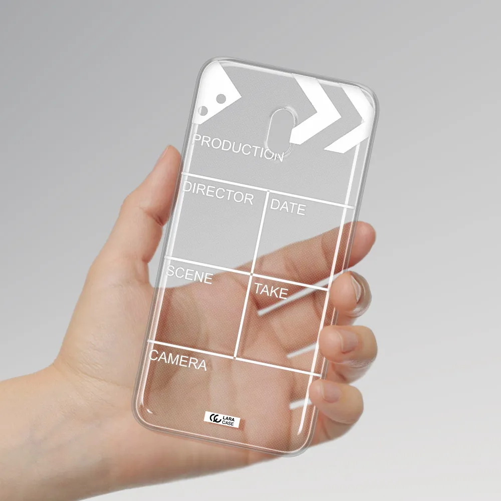 Clapperboard Xiaomi Redmi 8A Clear TPU Case