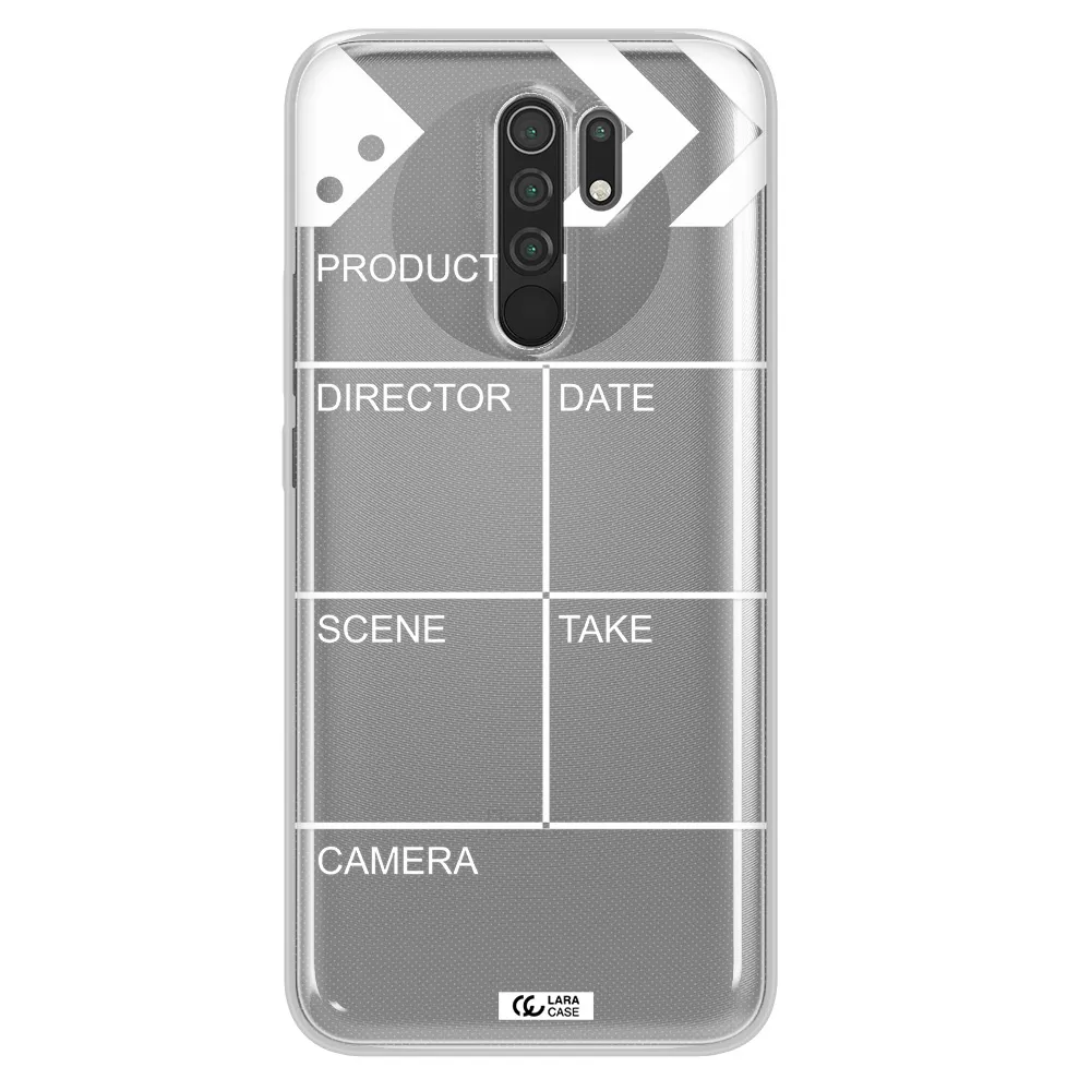Clapperboard Xiaomi Redmi 9 Clear TPU Case