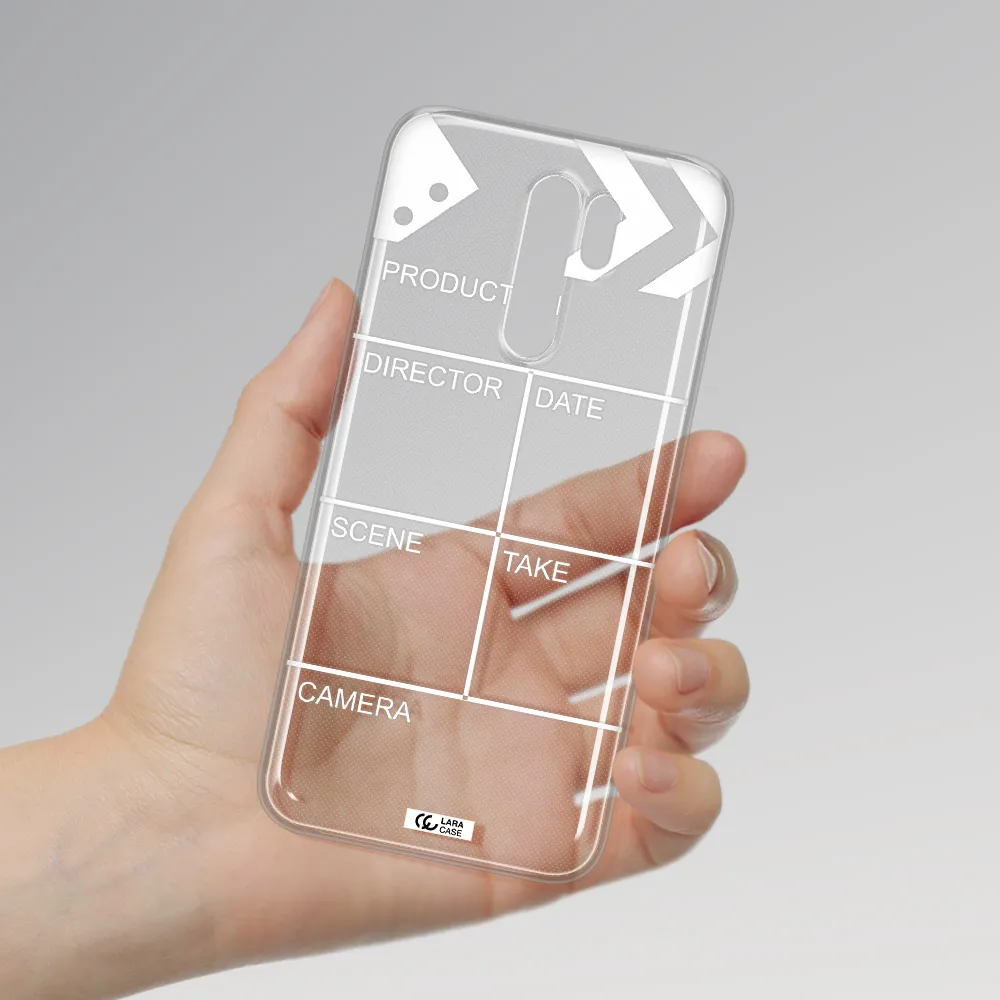 Clapperboard Xiaomi Redmi 9 Clear TPU Case