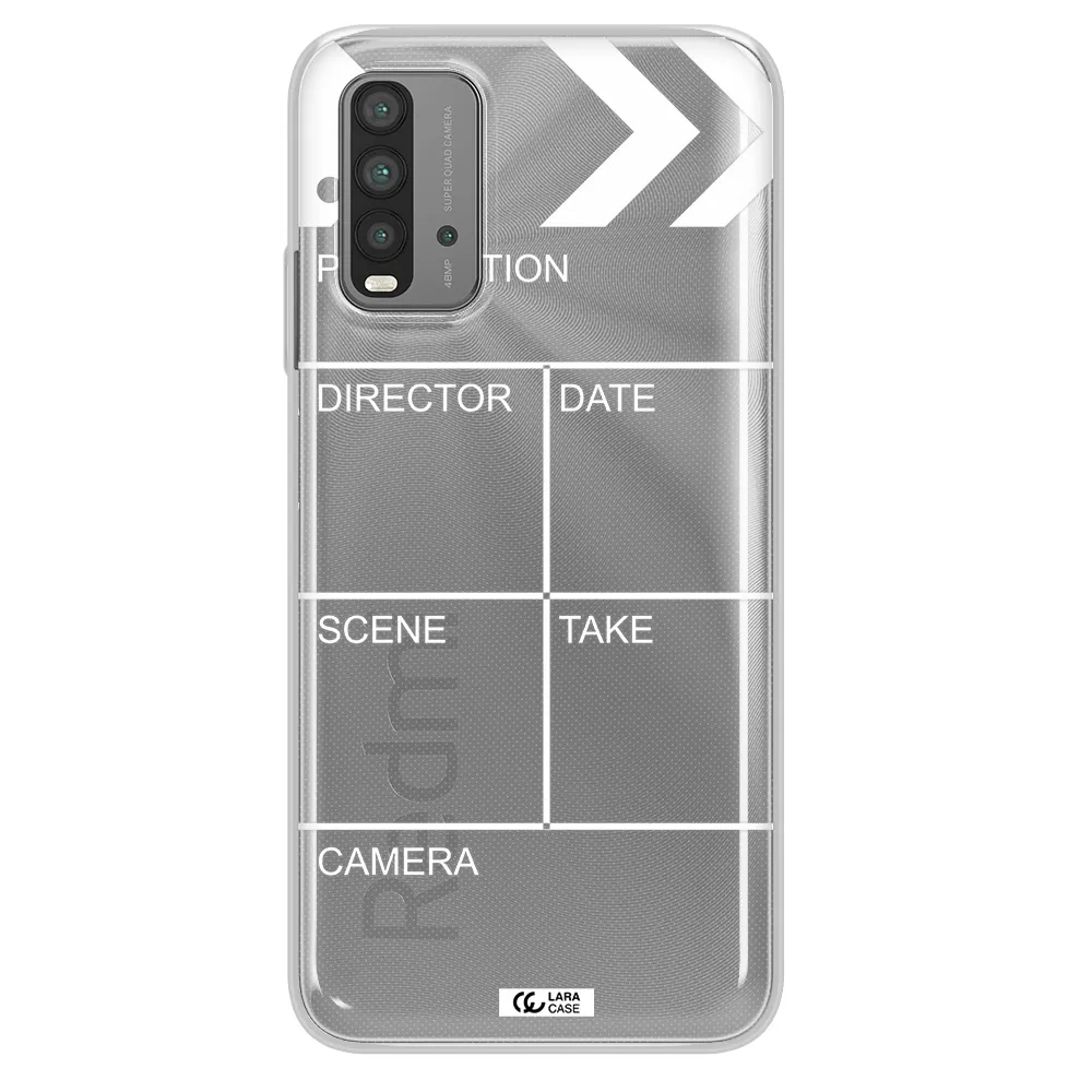 Clapperboard Xiaomi Redmi 9T Clear TPU Case