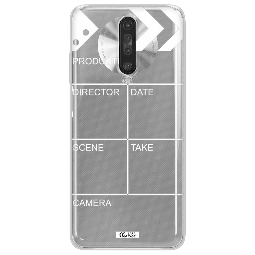 Clapperboard Xiaomi Redmi K30 Clear TPU Case