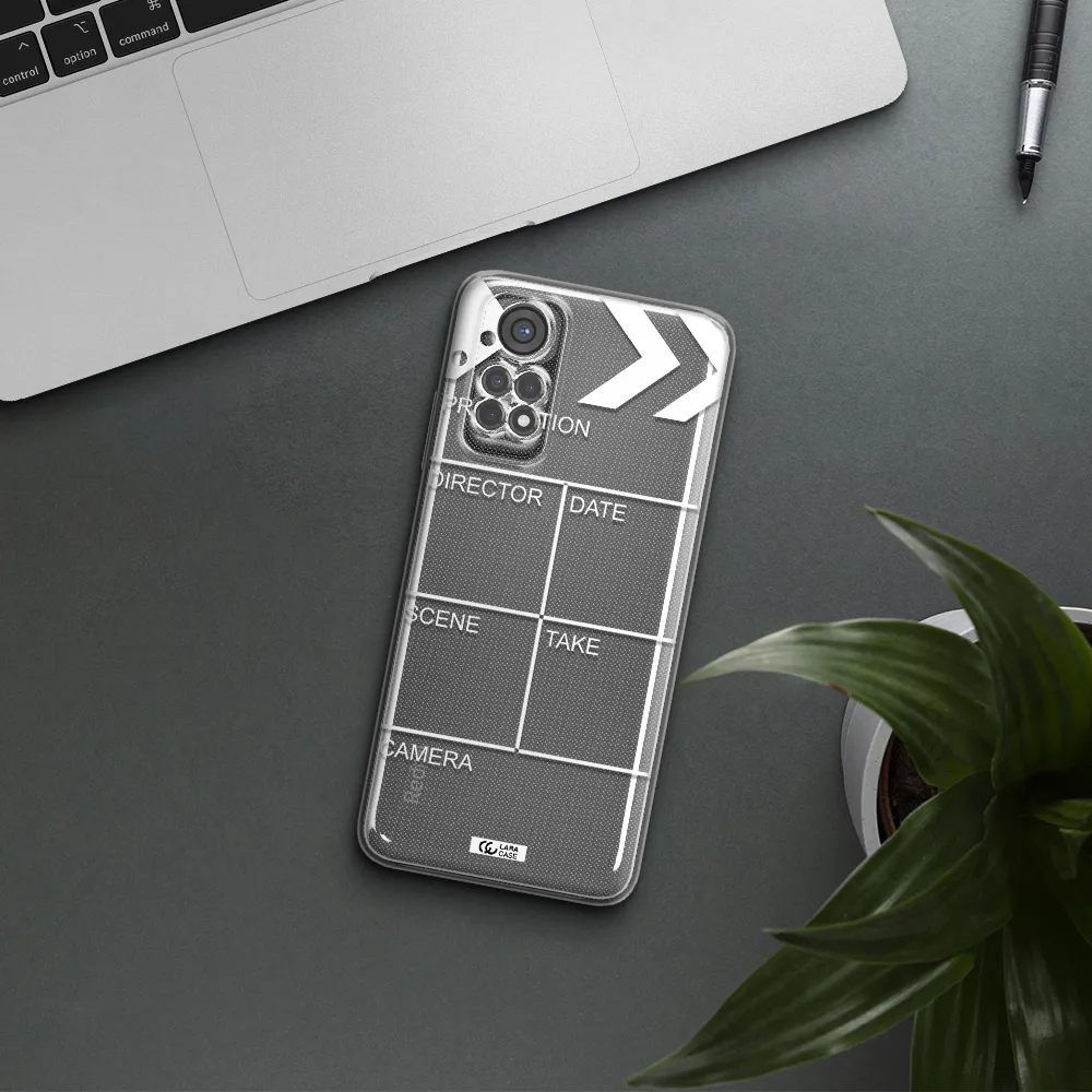 Clapperboard Xiaomi Redmi Note 11S Clear Tpu Case