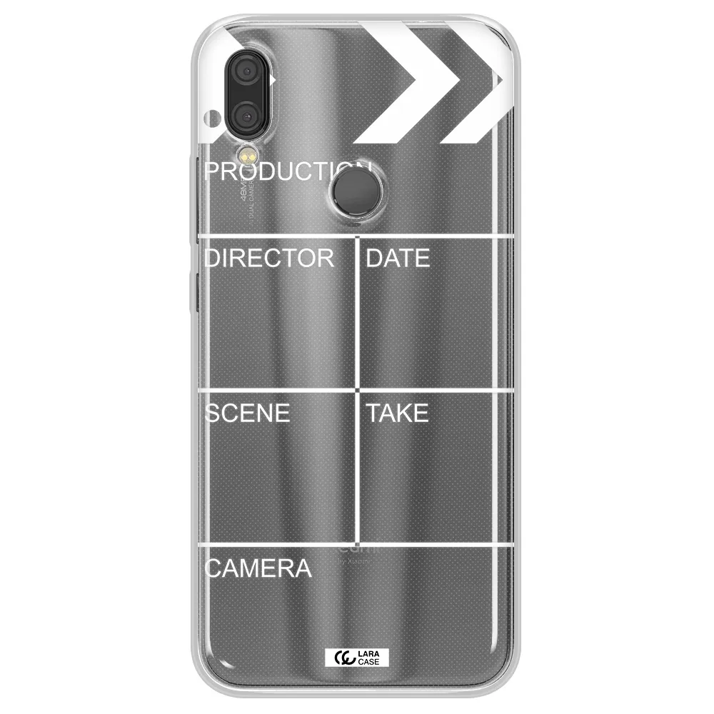 Clapperboard Xiaomi Redmi Note 7 Clear TPU Case