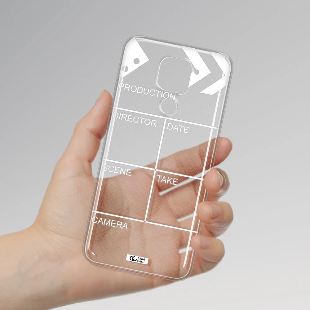 Clapperboard Xiaomi Redmi Note 9 Clear TPU Case