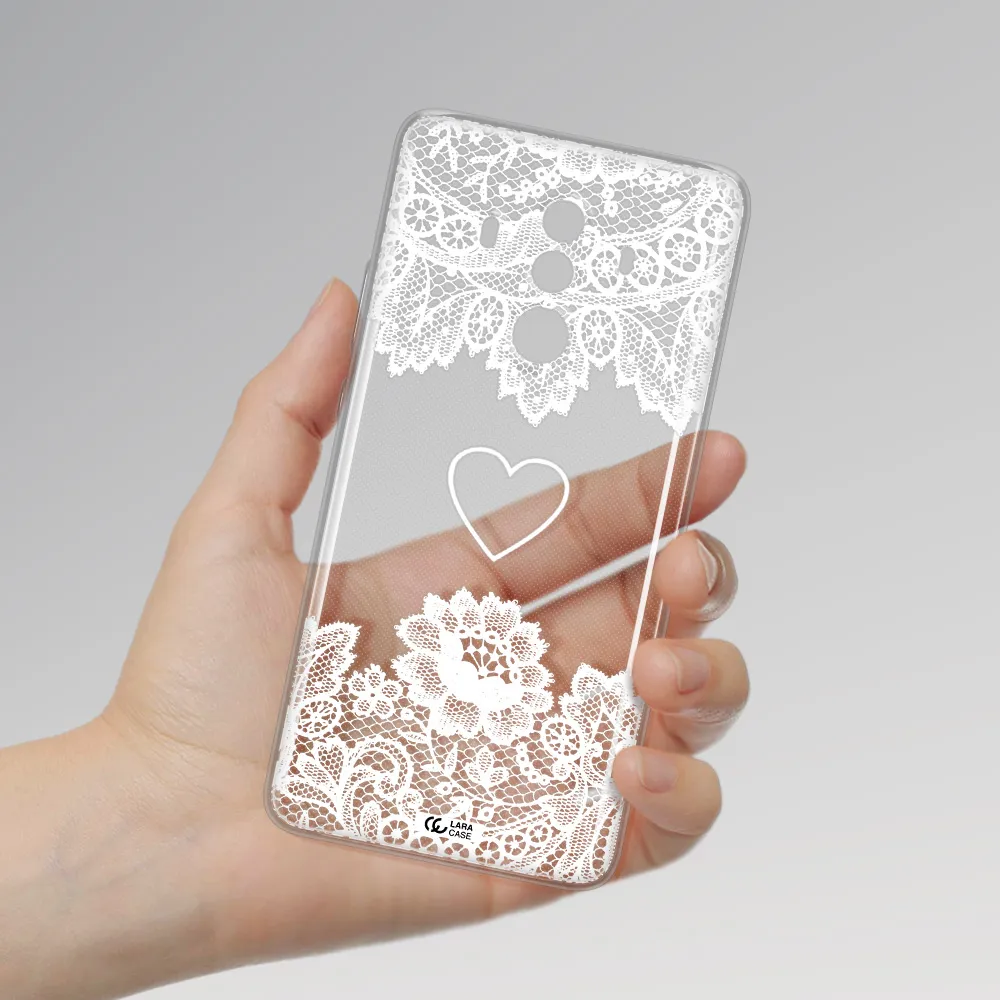 Mandala Heart Huawei Mate 10 Clear TPU Case