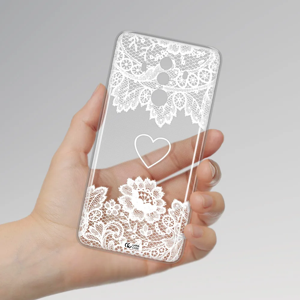 Mandala Heart Huawei Mate 10 Pro Clear TPU Case