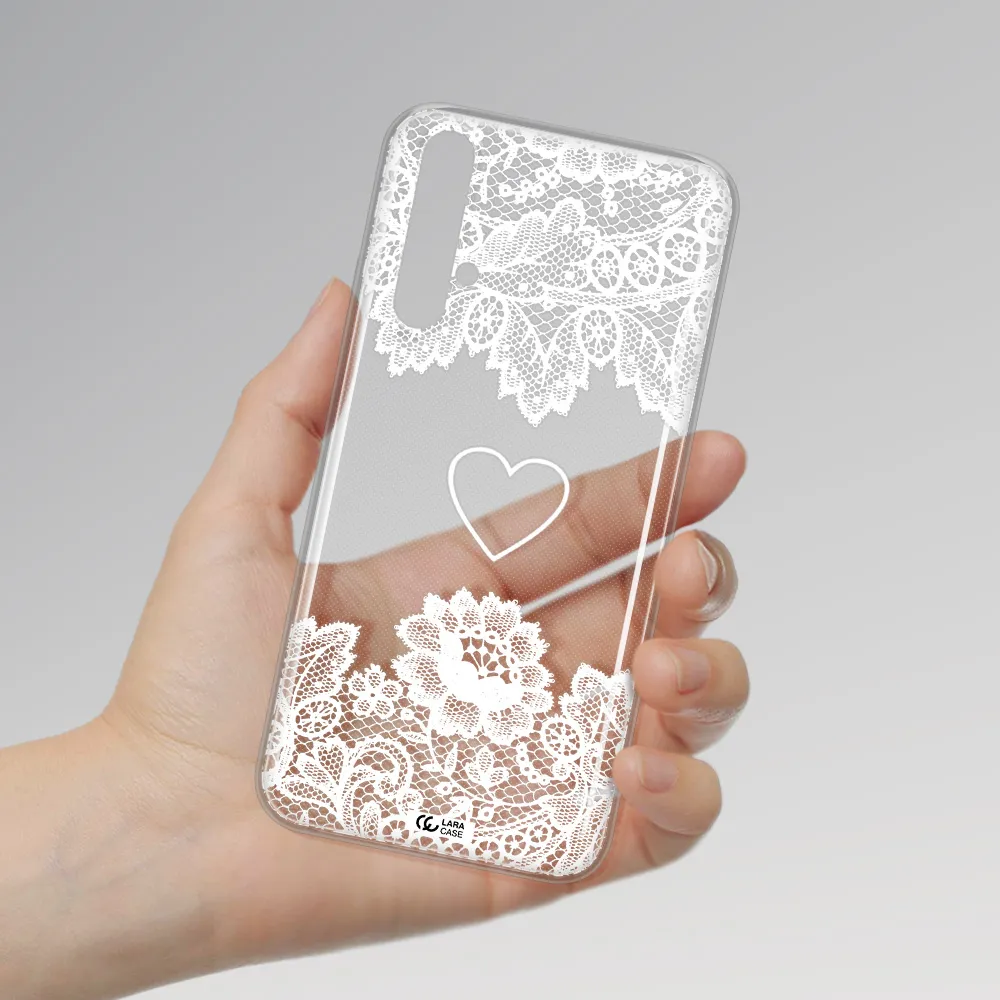 Mandala Heart Huawei Nova 5t Clear TPU Case