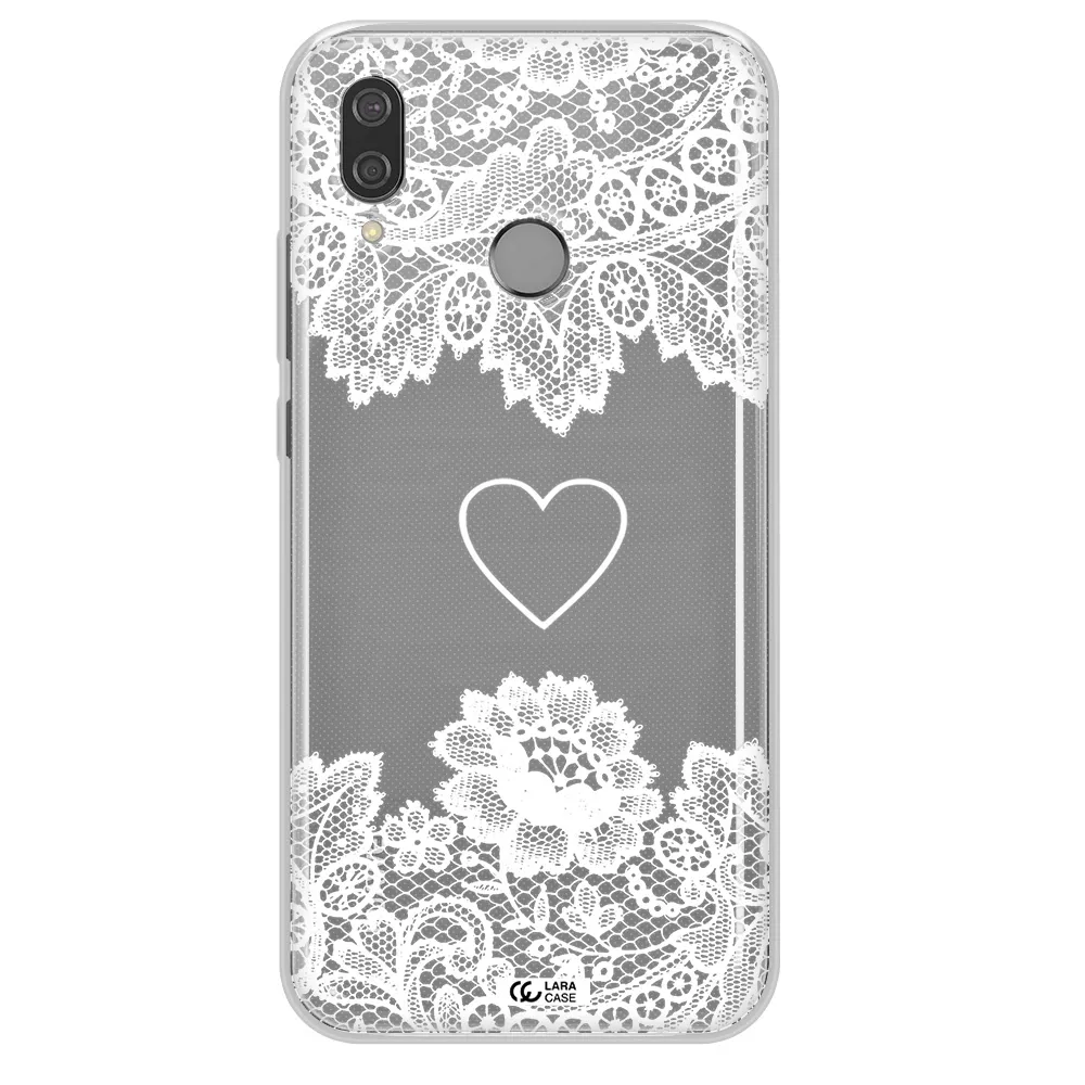 Mandala Heart Huawei P20 Lite Clear TPU Case