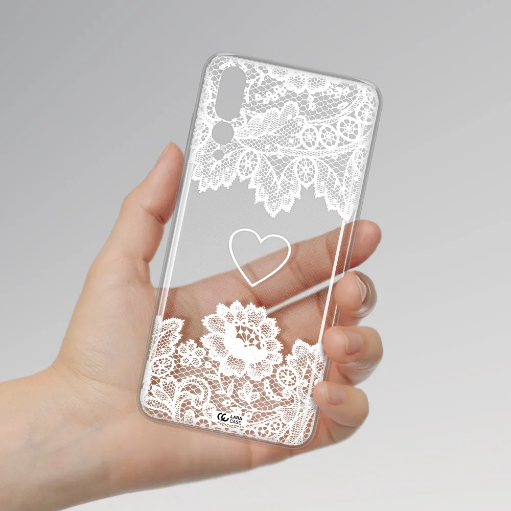 Mandala Heart Huawei P20 Pro Clear TPU Case